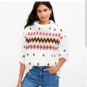 Loft cowl neck Sherpa